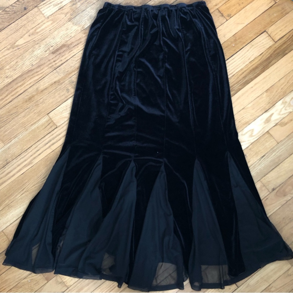 Gorgeous Velvet long skirt